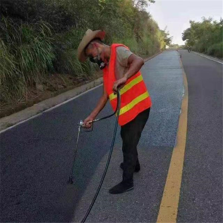 广西 彩色防滑路面的底涂是保障路面附着力